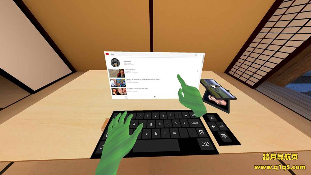 Oculus Quest 游戏《Bonsai Desk》积木比拼