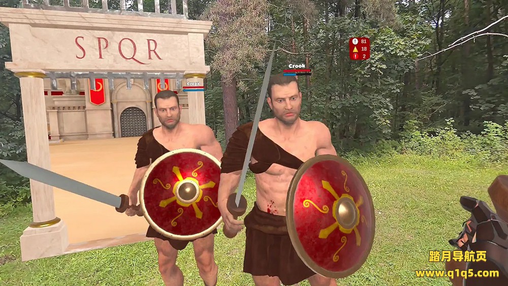 Meta Quest 游戏《角斗士之战：混合现实格斗》Gladiator Battle- Mixed Reality Fight