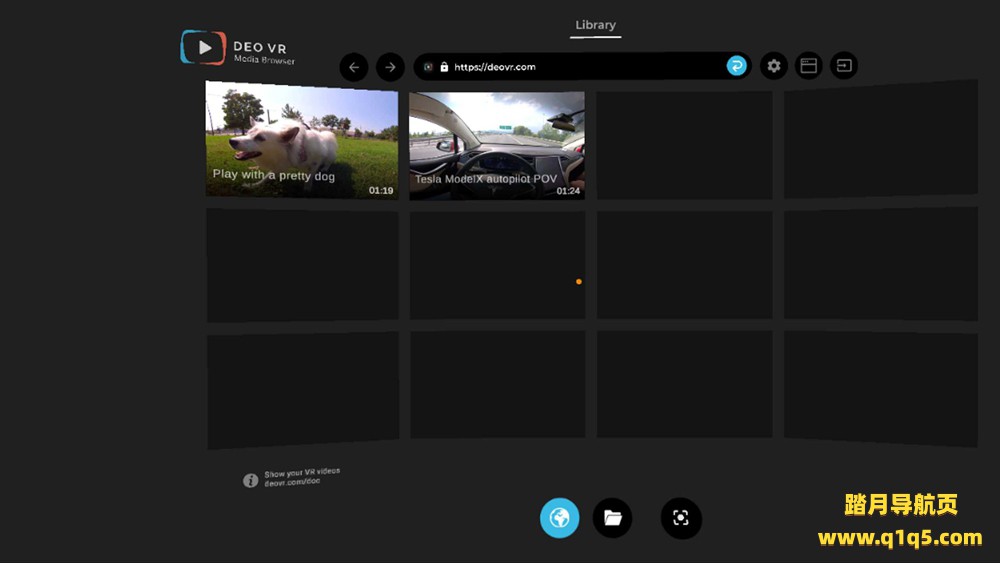 Oculus Quest 工具《DeoVR 视频播放器》DeoVR Quest
