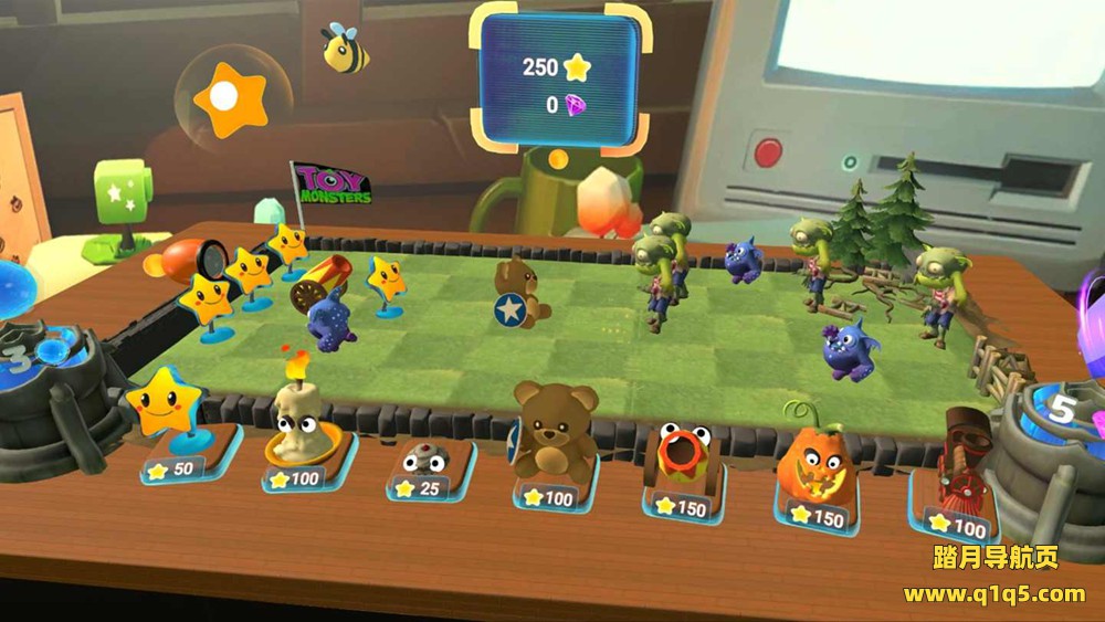 Oculus Quest 游戏《植物大战僵尸 – 玩具怪兽》Toy Monsters