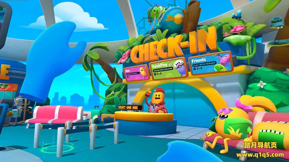 Meta Quest 游戏《愚蠢的方式》Dumb Ways Free For All