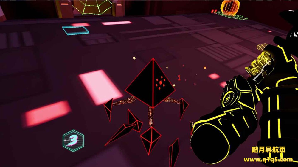 Oculus Quest 游戏《霓虹骑士》Knights of Neon