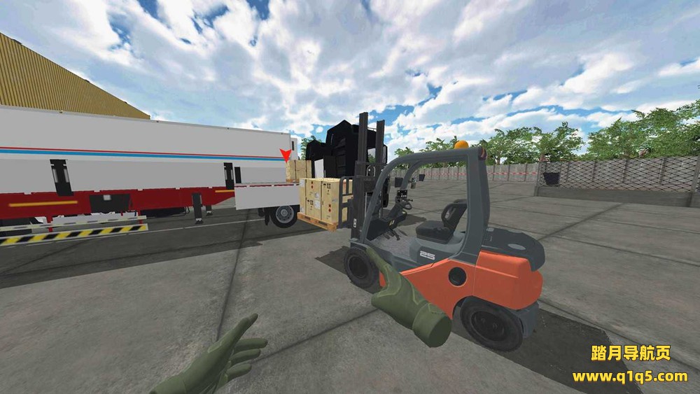 Oculus Quest 游戏《叉车驾驶模拟器 VR》Forklift Driving Simulator VR