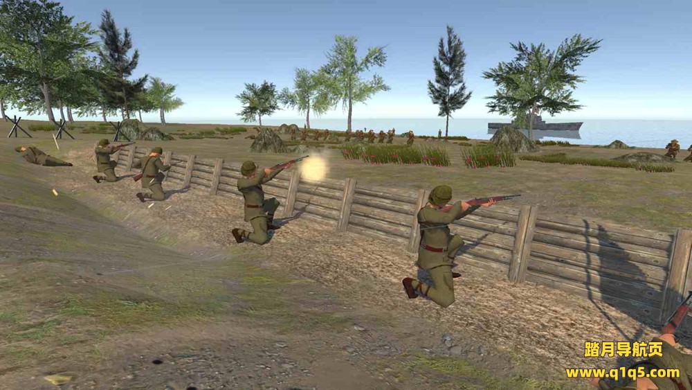 Oculus Quest 游戏《枪射击防御世界大战》Gun Shooter Defense World War 1