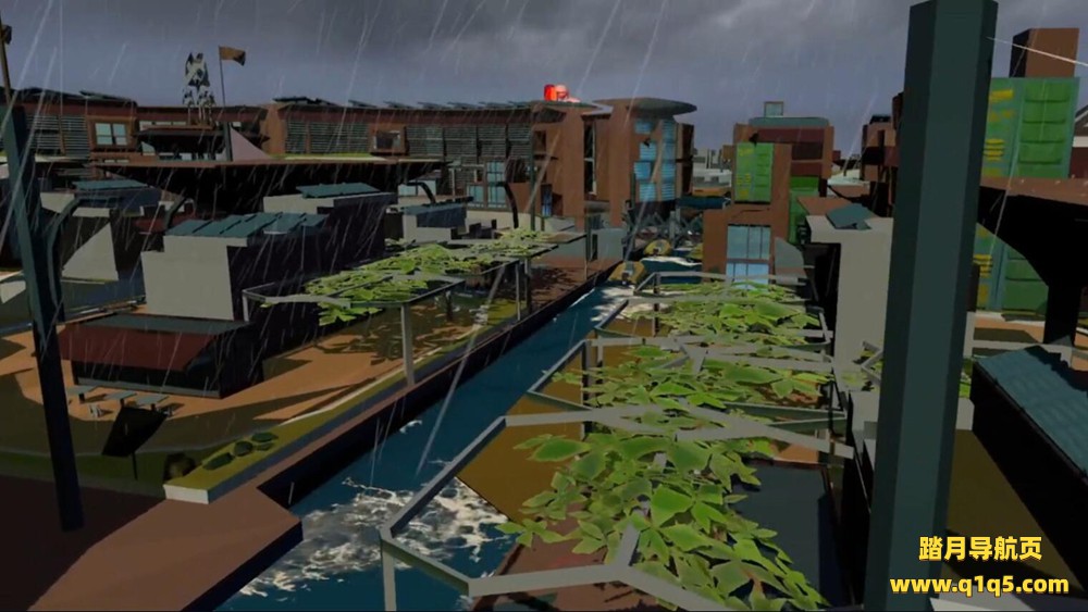 Oculus Quest 游戏《未来世界浮城》Future World Vision Floating City VR