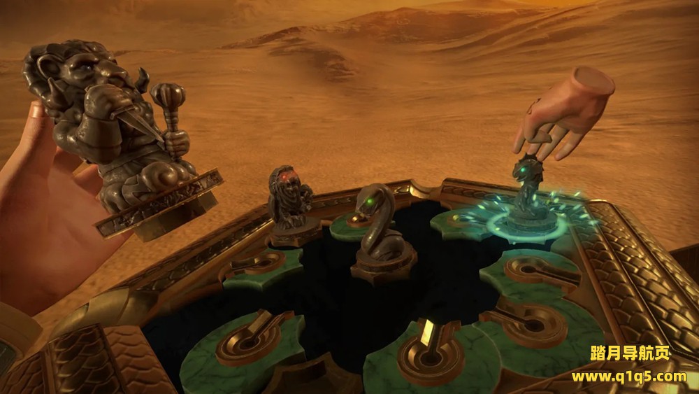 Meta Quest 游戏《塔穆兹血沙》XR Puzzle-Box – Tammuz- Blood Sand