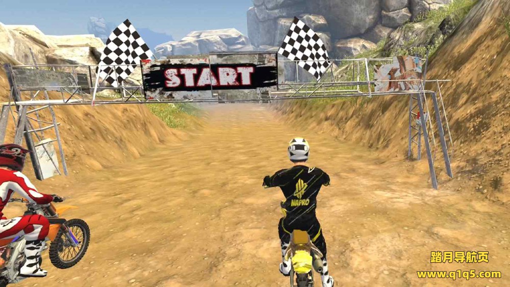 Meta Quest 游戏《疯狂越野摩托车》Motocross Offroad Madness