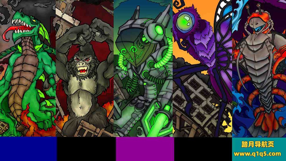 Oculus Quest 游戏《城市怪兽》Block Buster