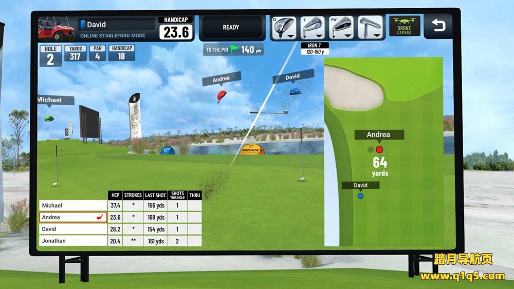 Oculus Quest 游戏《高尔夫 5 电子俱乐部》Golf 5 eClub