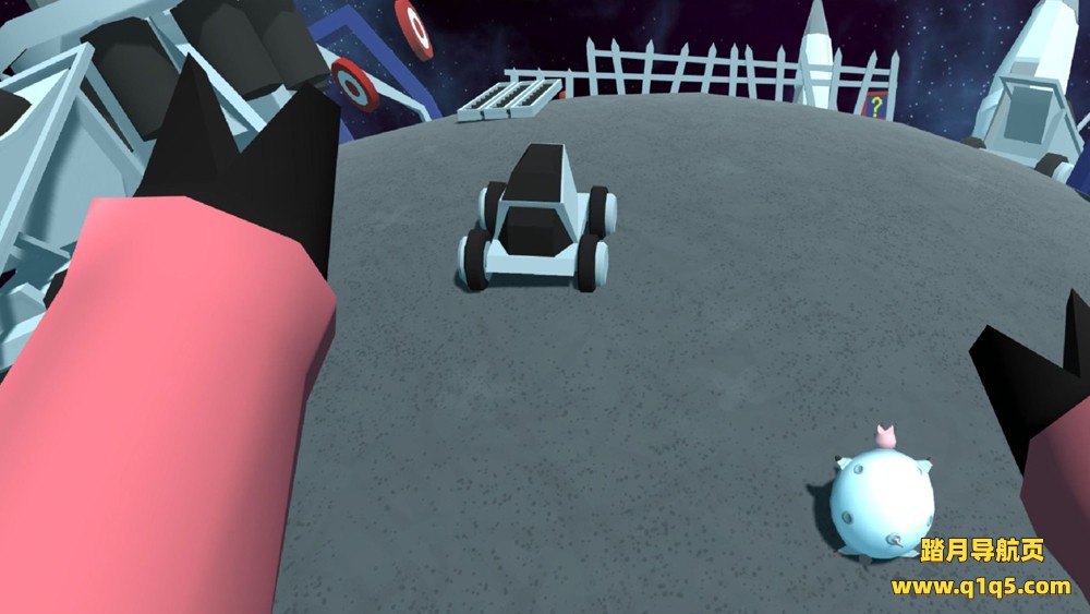 Oculus Quest 游戏《Bacon Roll》小猪快跑