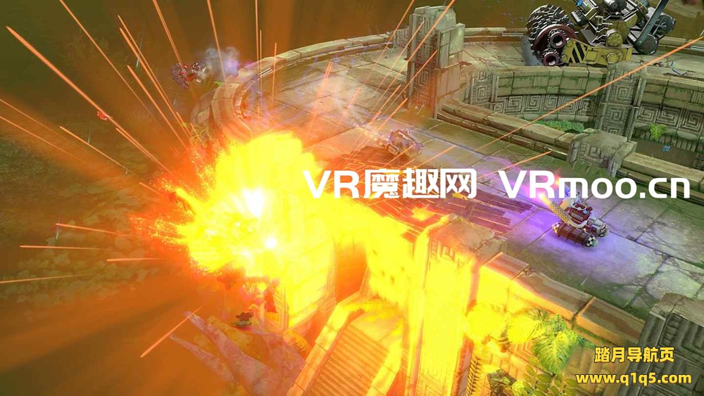 Meta Quest 游戏《火焰冲刺：星轨》BlazeRush- Star Track VR