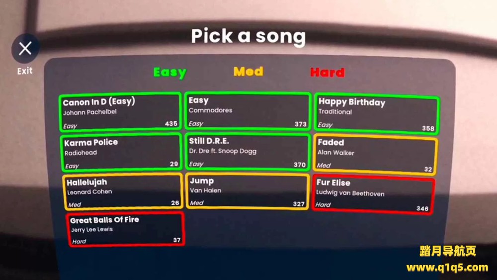 Oculus Quest 游戏《弹奏钢琴》PLAYAR PIANO