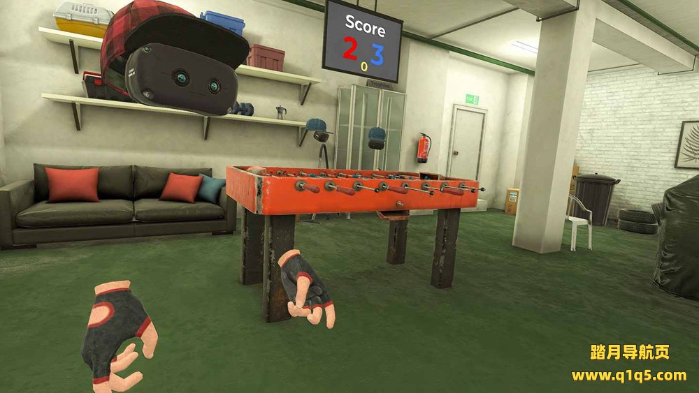 Oculus Quest 游戏《桌上足球》Futbolín Revolution