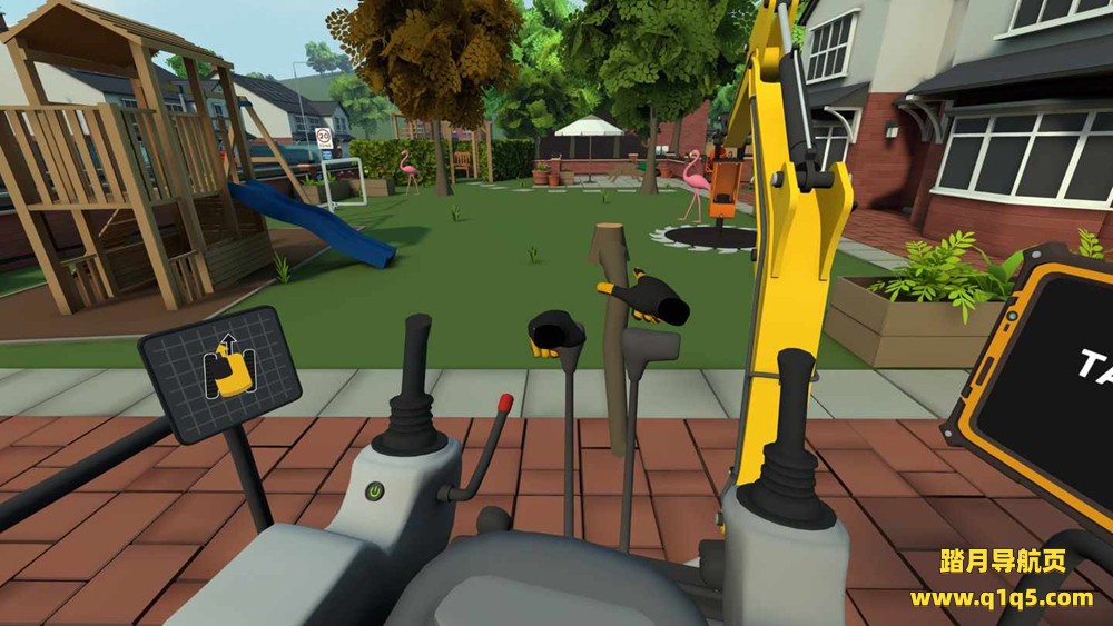 Meta Quest 游戏《挖掘机模拟器》DIG VR