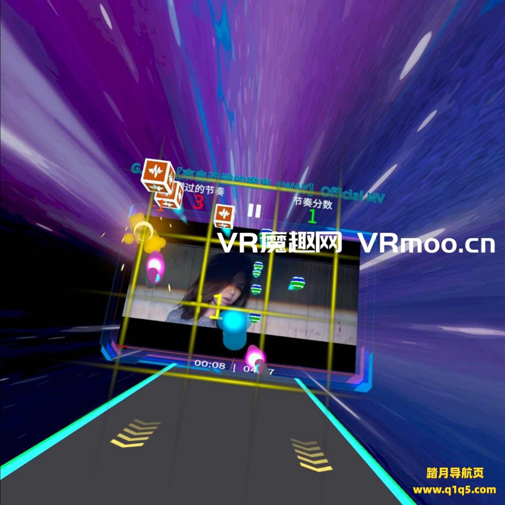 Oculus Quest 游戏《在视频中跳舞汉化中文版》Dancing Beat on Video VR