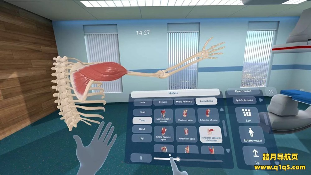 Oculus Quest 游戏《人体解剖VR》Human Anatomy VR