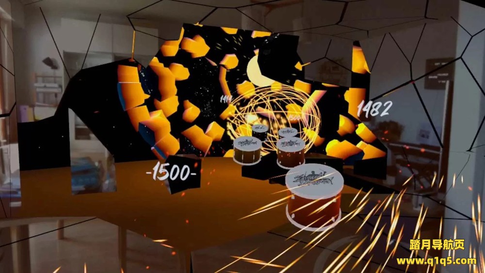 Oculus Quest 游戏《粉碎鼓手VR》Smash Drums
