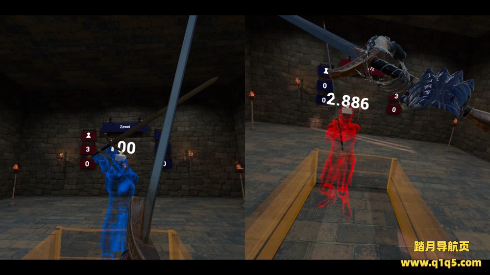 Oculus Quest 游戏《Facing VR》剑斗