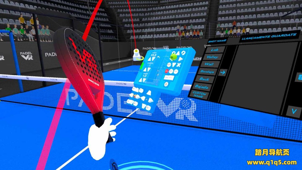 Oculus Quest 游戏《帕德尔网球训练》PadelVR Training