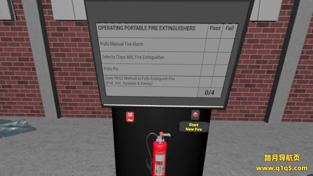 Oculus Quest 游戏《灭火：灭火器培训》Extinguish- Fire Extinguisher Training