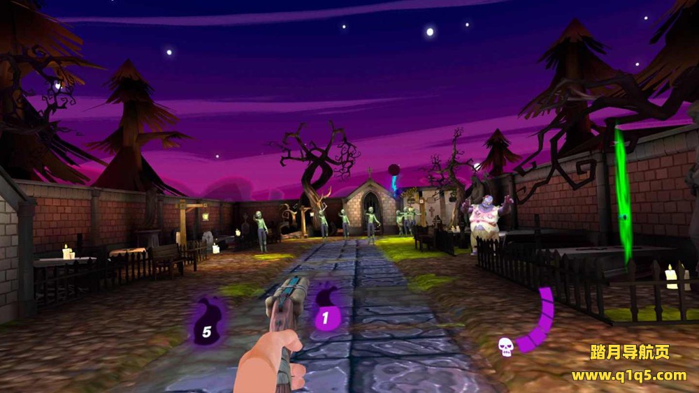 Oculus Quest 游戏《僵尸》Zombisco