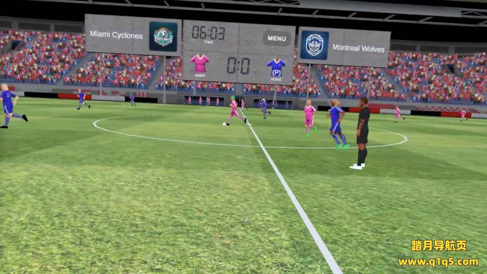 Meta Quest 游戏《足球巨星》Football Unleashed
