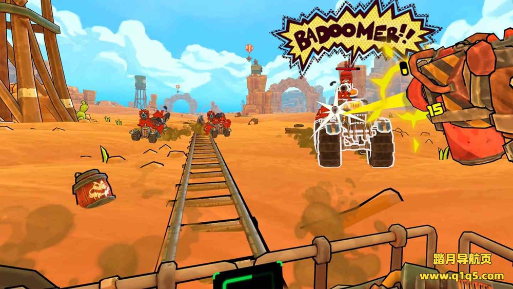 Oculus Quest 游戏《油老虎》GAZZLERS VR