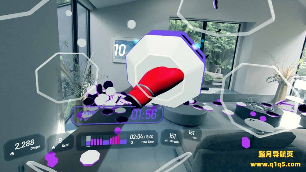 Oculus Quest 游戏《节奏拳击配合》PUNCH FIT