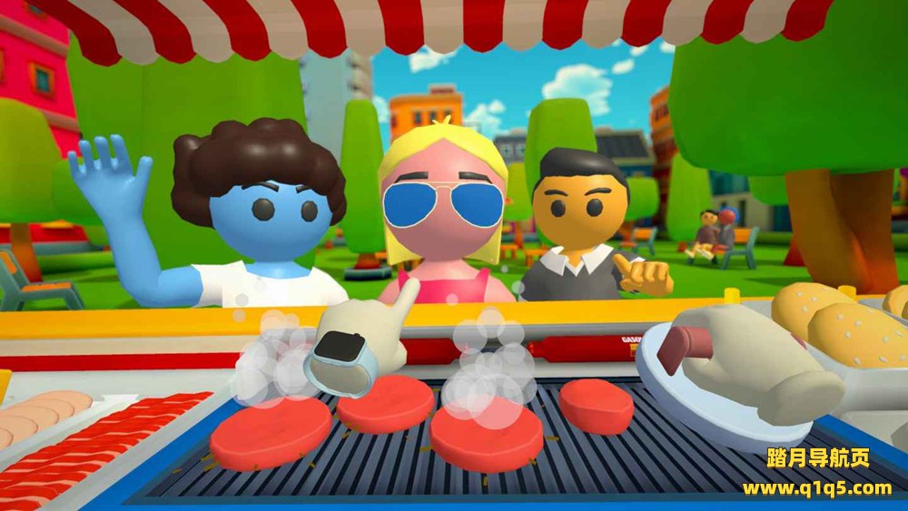 Oculus Quest 游戏《移动的烧烤架》Grill on Wheels