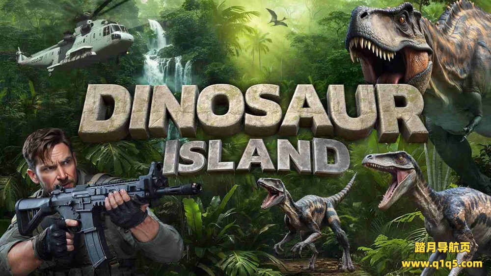 Oculus Quest 游戏《恐龙岛》DINOSAUR ISLAND