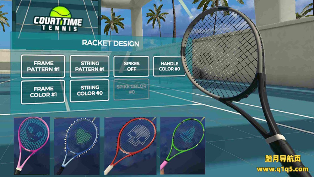 Oculus Quest 游戏《球场网球》Court Time Tennis