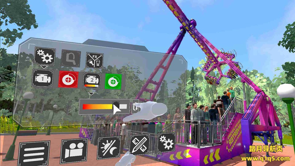 Oculus Quest 游戏《主题公园模拟器：过山车天堂》Theme Park Simulator- Rollercoaster Paradise VR