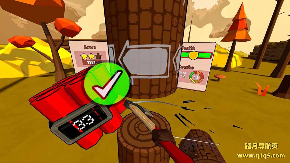 Oculus Quest 游戏《伐木人》TimberManVR