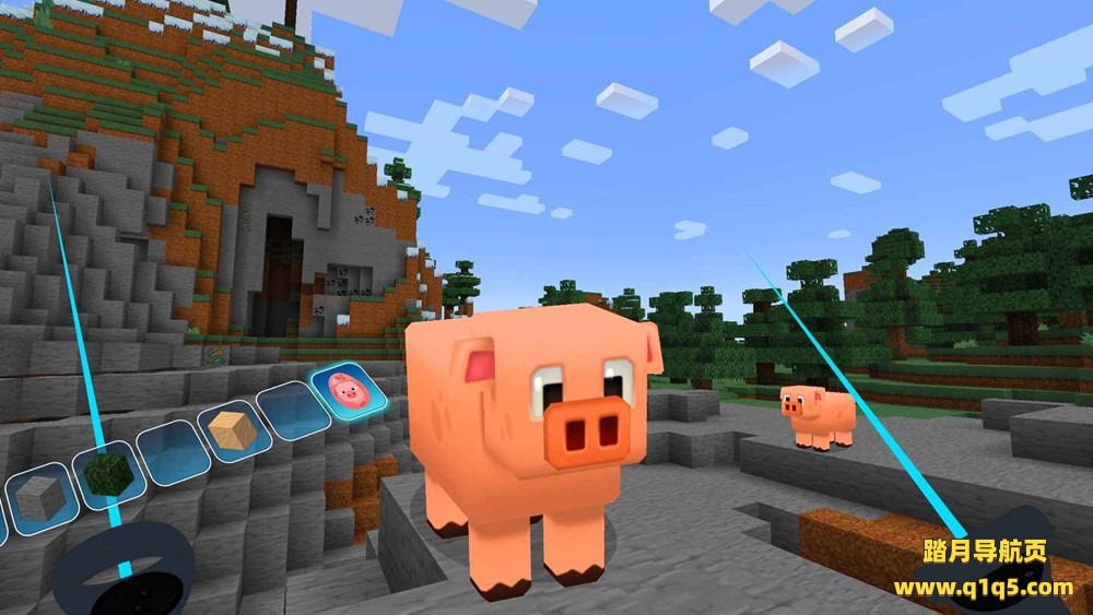 Oculus Quest 游戏《我的世界》RealmCraft