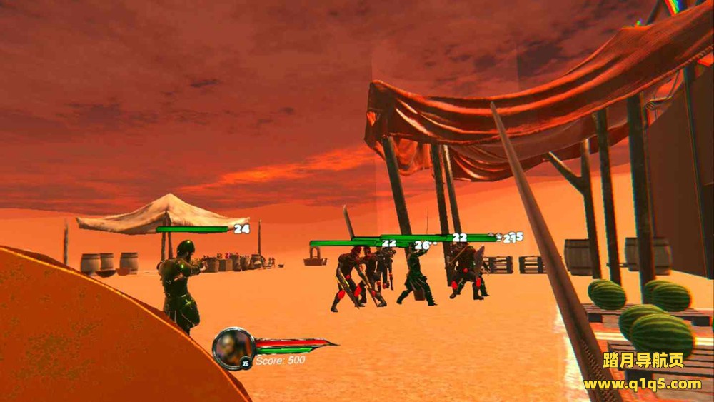 Meta Quest 游戏《沙漠伏击 VR：坚守阵地》Desert Ambush VR- Hold the Line