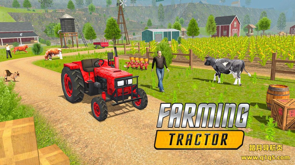 Oculus Quest 游戏《农用拖拉机》Farming Tractor
