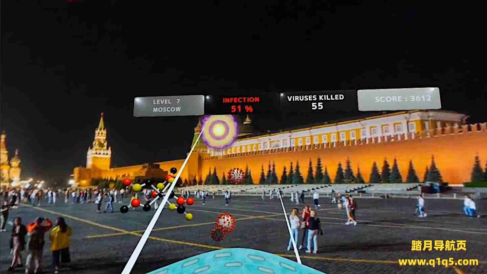 Oculus Quest 游戏《VIRUS NO MORE》消灭病毒