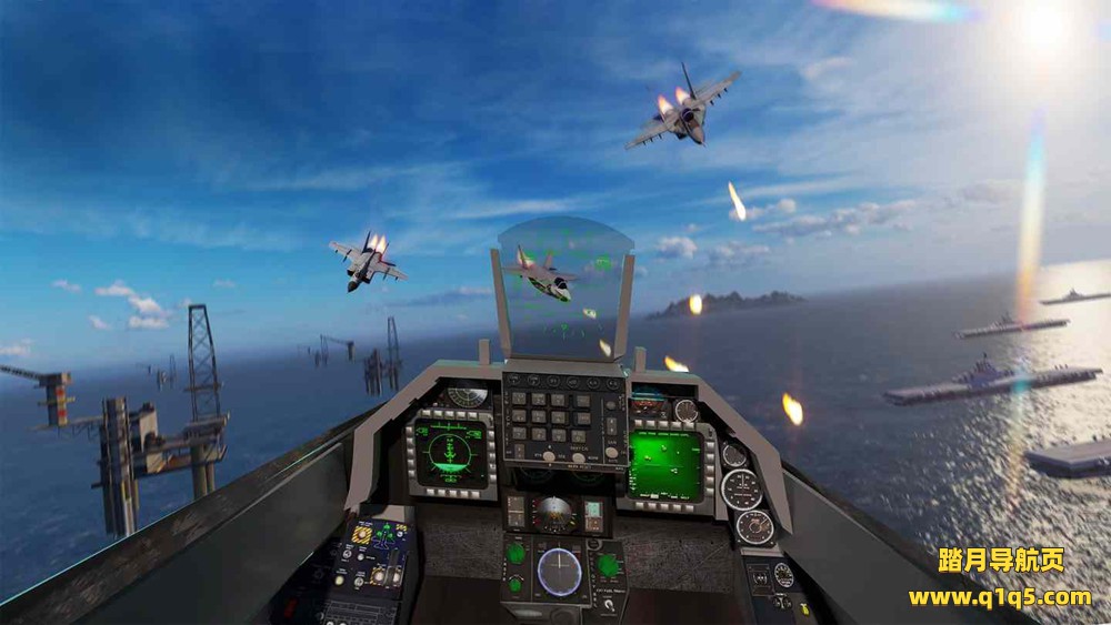 Oculus Quest 游戏《飞跃战斗机 空战模拟器》FlyVRX – Fighter Jet Air Combat War Simulator