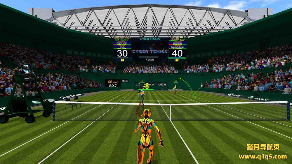 Oculus Quest 游戏《真实卡通网球》CYBER TENNIS