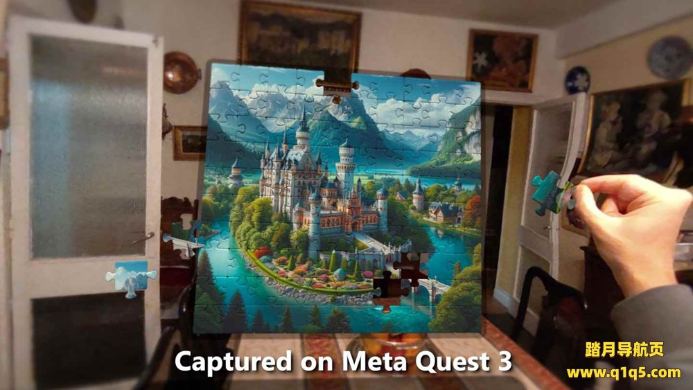 Meta Quest 游戏《绿洲拼图 AR》Oasis Puzzles AR