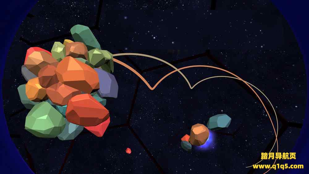 Oculus Quest 游戏《Chunky Orbits VR》笨重的轨道