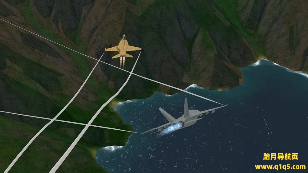 Meta Quest 游戏《虚拟战斗机》Virtual Fighter Maneuvers