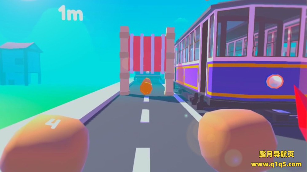 Oculus Quest 游戏《地铁短跑运动员》Subway Sprinters