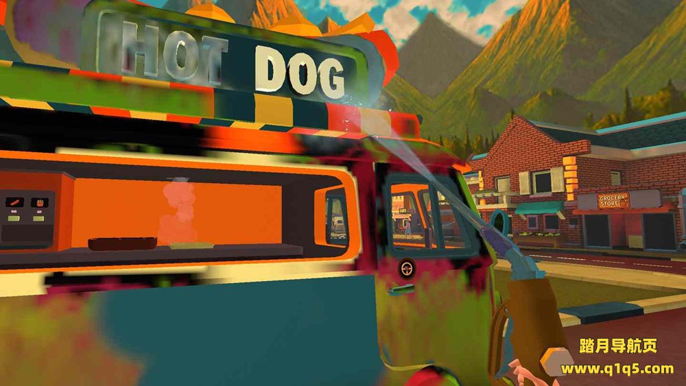 Meta Quest 游戏《古怪的卡车》Serve Swerve