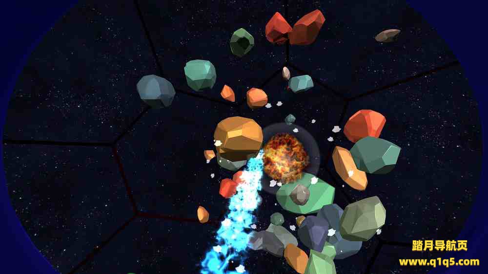 Oculus Quest 游戏《Chunky Orbits VR》笨重的轨道