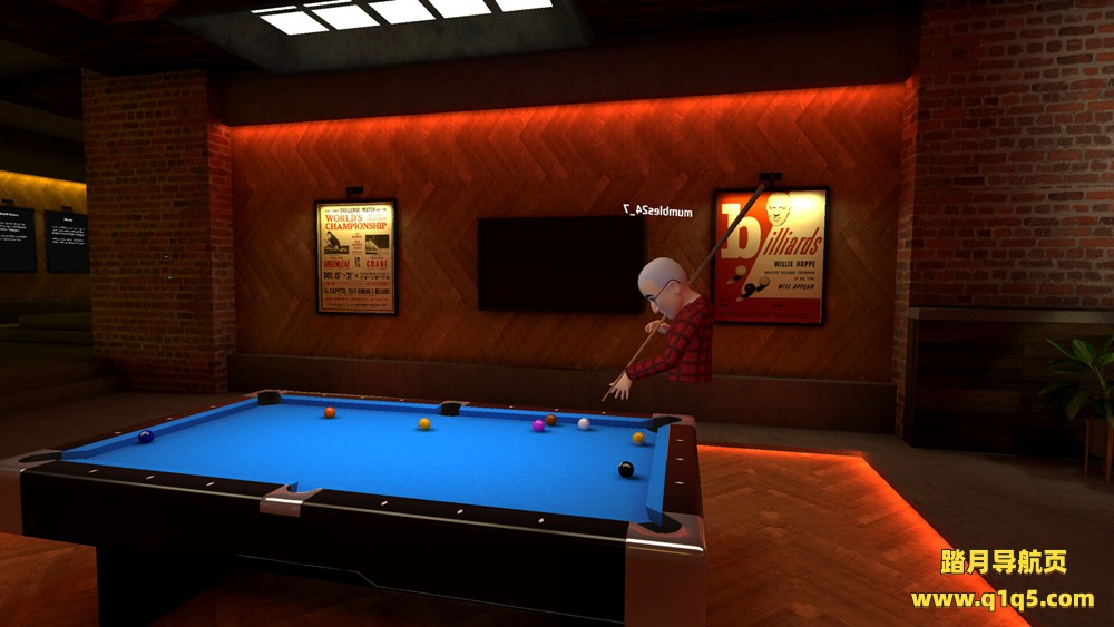 Oculus Quest 游戏《台球池VR》Black Hole Pool