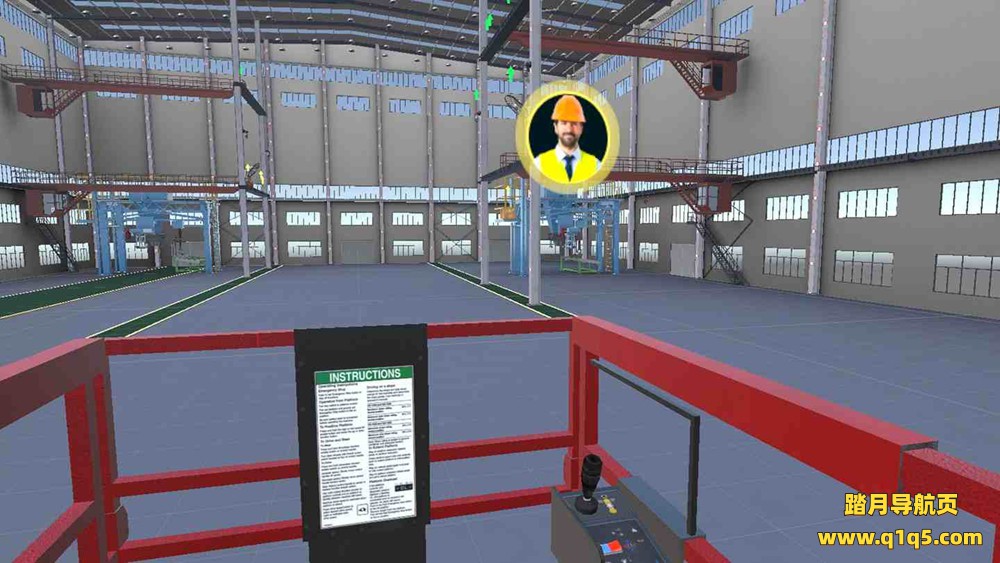 Meta Quest 游戏《剪叉式升降机的安全和操作》Scissor Lift Safety and Operation