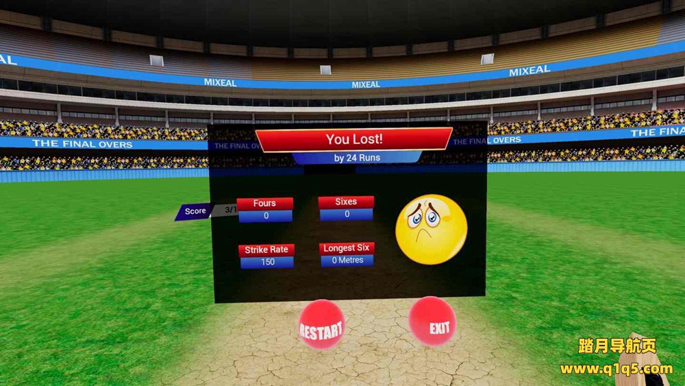 Oculus Quest 游戏《板球比赛》The Final Overs
