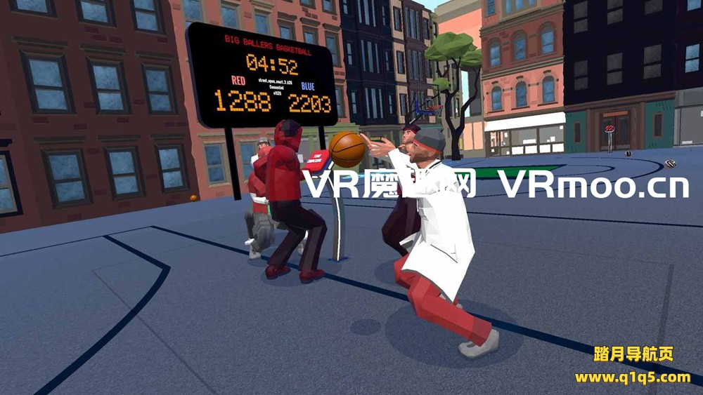 Oculus Quest 游戏《大球星篮球》Big Ballers Basketball