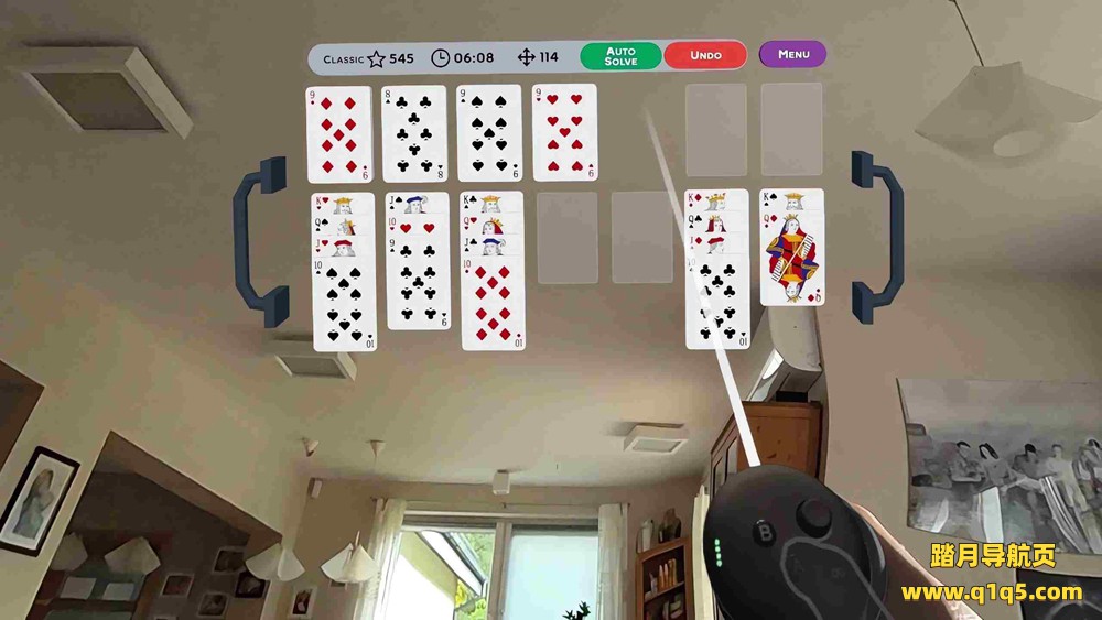 Meta Quest 游戏《纸牌VR》Solitaire VR